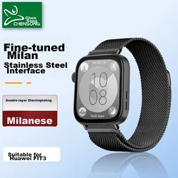 Chensong Zamenska narukvica za pametni sat za Huawei Watch GT4, Crna