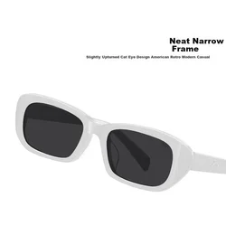 Prsr Unisex naočare za sunce, Belo-crne