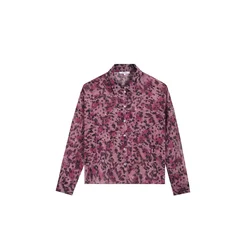 Scalpers Bluza mauve/neonsko lila/črna
