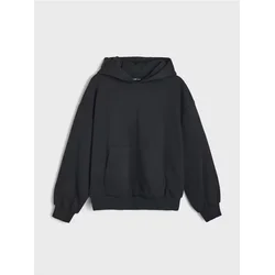 Sinsay - Hoodie sa pamukom - crno