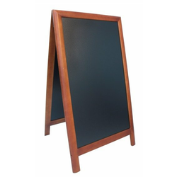 SECURIO ulična črna kredna tabla Securit Sandwich, brown, 70 x 120 cm