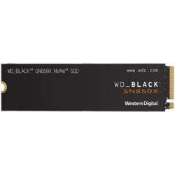 SSD WD Black SN850X 4TB M.2 2280 PCIe Gen4 x4 NVMe, Read/Write: 7300/6600 MBps, IOPS 1200K/1100K, TBW: 2400