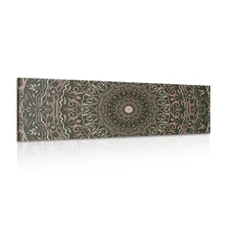 Slika Mandala v vintage stilu - 135x45