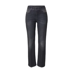 MAC Kavbojke Laura črn denim