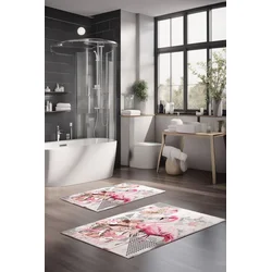 Lessentiel Maison Set prostirki za kupatilo CT-5246, 2 Komada, Šarena