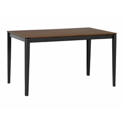 Miza Berwyn 1053 Črna, Temen les, 75x80x135cm, MDF plošča, Les