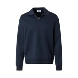 DAN FOX APPAREL Majica Bruno mornarska