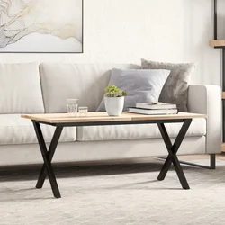 Noge za stolić za kavu s X-oblikom 70x30x43 cm čelik