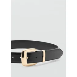 MANGO Pas BELT APEN3 črna