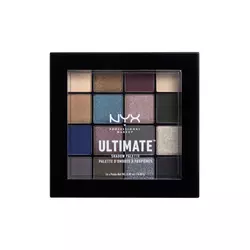 Nyx Professional Makeup Paleta senki za oči Ultimate Shadow 10-Ash