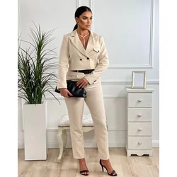Squareonline Ženski komplet Beige Chic, Bež