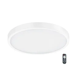 Eglo 98292 - LED prigušiva plafonska svetiljka FUEVA-A LED/14W/230V + daljinski upravljač