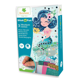 Sycomore: Stick n fun Mozaiki za otroke - Morske deklice