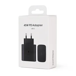 Kućni punjač PD Fast charger 45W za Samsung CE crni