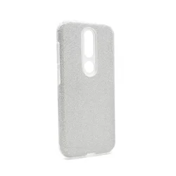 Torbica Crystal Dust za Nokia 4.2 srebrna
