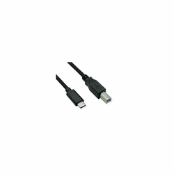 Roline USB2.0 Kabel TIP C, C - B, M/M, 1.8m, crni