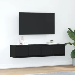 TV ormarići 2 kom crni hrast 60x31x25,5 cm konstruiranog drva