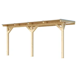 WEKA Lesena vrtna pergola 672 (4,3x3,7 m)