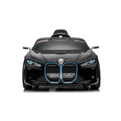 Premium Stil Automobil na akmulator za decu BMW I4, 12V, Crni