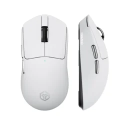 Eweadn Bežični miš, 8K, 2.4GHz, Bluetooth, Beli