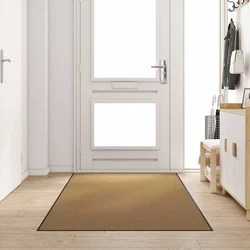 Otirač Ostalo Krem i crna 120 x 250 cm Poliamid i PVC