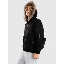 Ninth Hall Trek Fur Bomber Jacket black