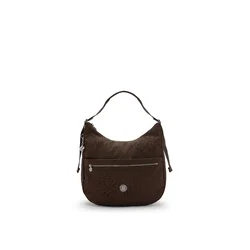 KIPLING Torba za čez ramo Khloe Leo temno rjava
