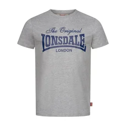LONSDALE Majica Colsbrooke marine/siva
