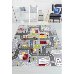 Conceptum Hypnose Tepih Gri Trafik, 120 x 170cm, Sivi