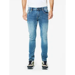 KOROSHI Kavbojke moder denim