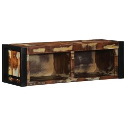 TV ormarić Višebojni 80x30x25 cm puno drvo, obrađeno