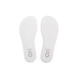 Notranji podplati za čevlje barefoot White 3 mm