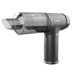 Nedis VCHHR100BK - Punjivi ručni usisivač 2 u 1 90W/6000 mAh siva/crna
