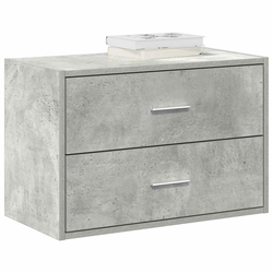 Ormarić s 2 ladice boja hrast 60x31x40 cm konstruirano drvo