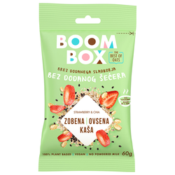 Boom Box Zobena kaša s jagodom i chia sjemenkama 60 g