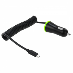 AUTO PUNJAČ USB + MICRO USB 5V 2.1A