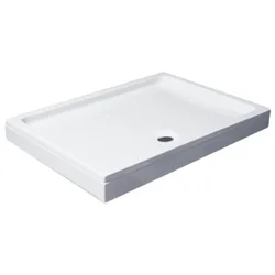 Tuš kada Merkur 110x70, sa oblogom i postoljem, sifon Fi90