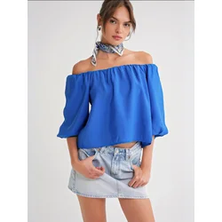 MixRay Bluza kobalt modra