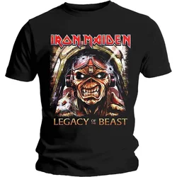 Iron Maiden Legacy Aces Black L Majica