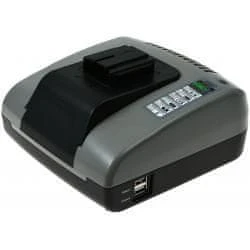 POWERY polnilnik AEG MX 18 z USB