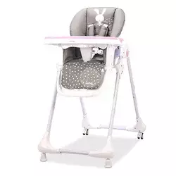 Asalvo stolica za hranjenje Wheels Baby Rabbit Pink 19639