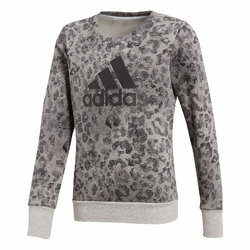 adidas Otroški pulover | CF7247 Vzorčast 128 Essentials AOP Sweater