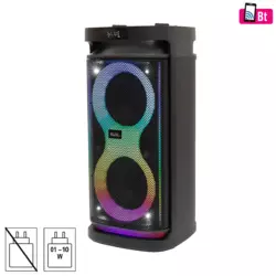 Bežični zvučnik SAL PAR2100BT, Bluetooth, FM radio, Karaoke, 80W, Crni