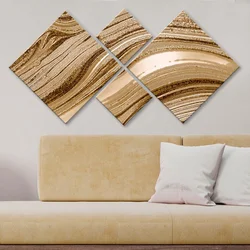 Wallity slika 4MDF596699, 60x115 cm, 4 dijela