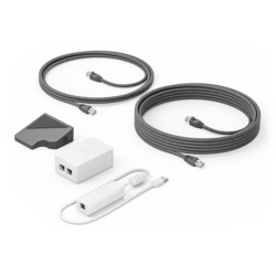 LOGITECH PoE Injector with plug set - OFF WHITE - OTHER - WW - POE INJECTOR W/ PLUG SET