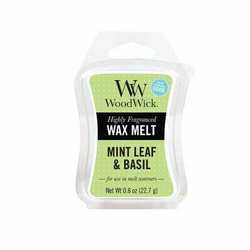 Woodwick Metin vosek in vonj bazilike 22,7 g
