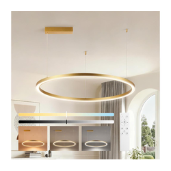 Brilagi - prigušiva LED luster na sajli PORTOFINO LED/60W/230V prečnik 80 cm zlatna +DO