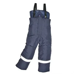 PORTWEST Radne pantalone sa tregerima Cold Store CS11/ teget
