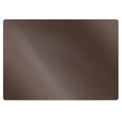 Decormat Podloga za stol Rjava barva 120x90 cm 2 cm