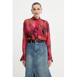 Svilena bluza Victoria Beckham